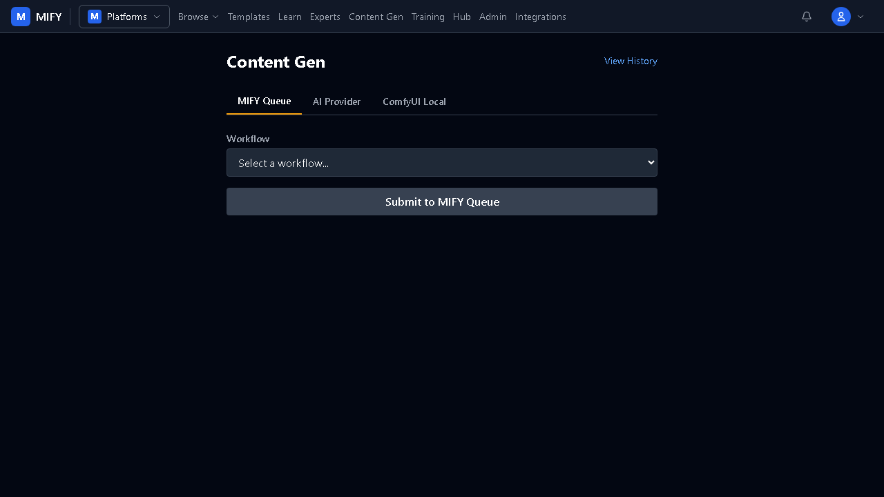 MIFY Content Generation